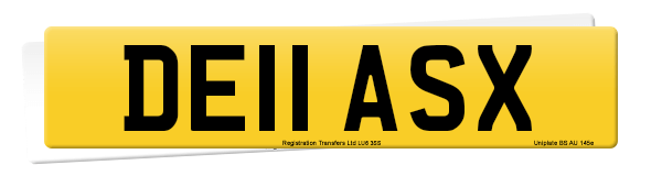 Registration number DE11 ASX